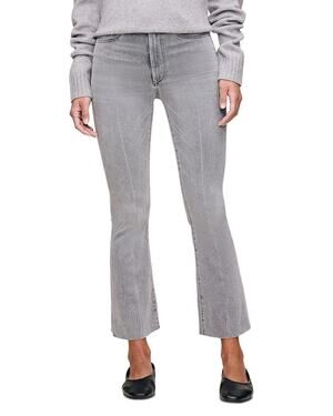 Dl1961 Sleek Gray Bridget Boot Denim Jeans Size 23